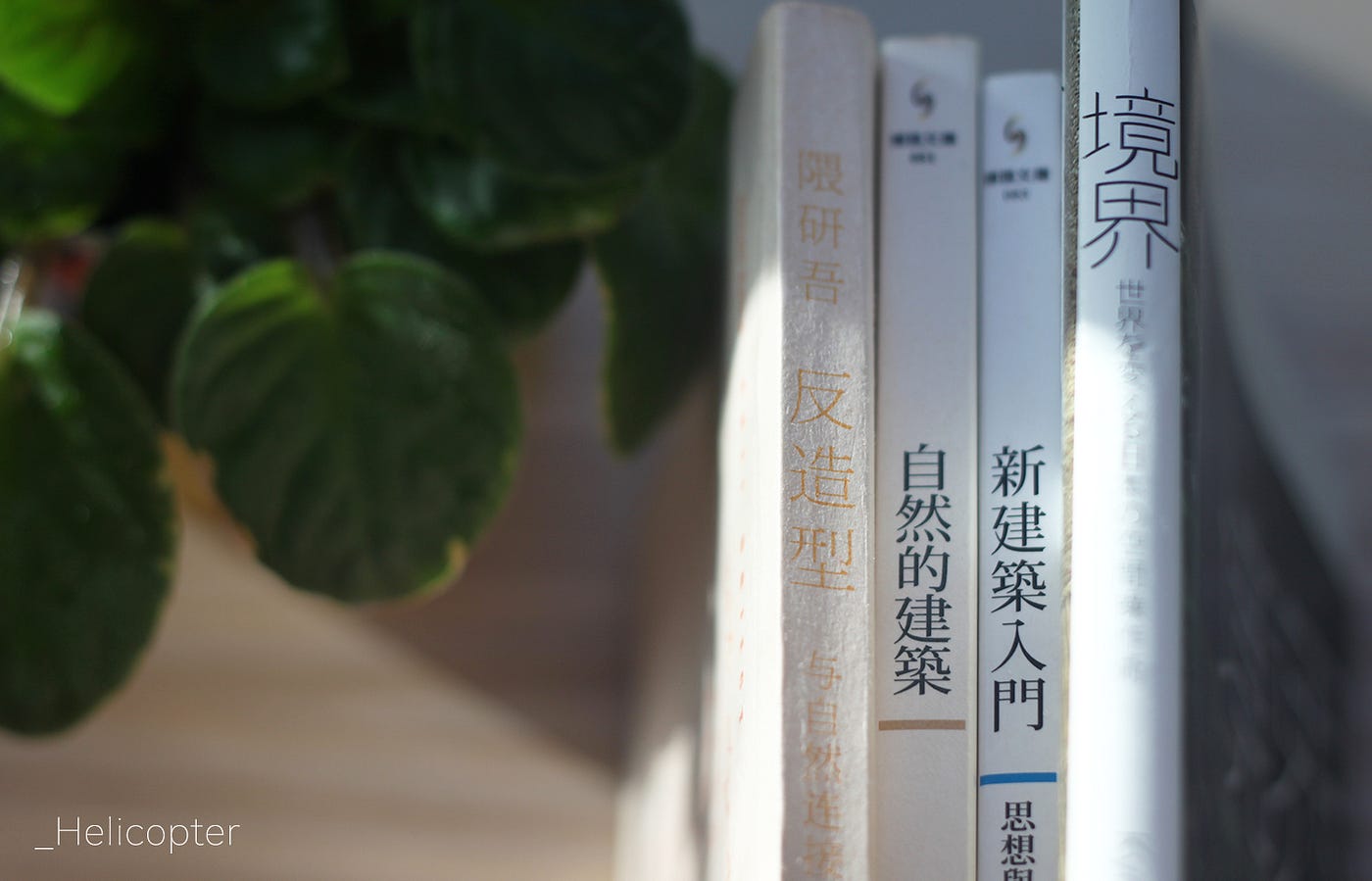境與界 隈研吾的自然空間 Helicopter Medium