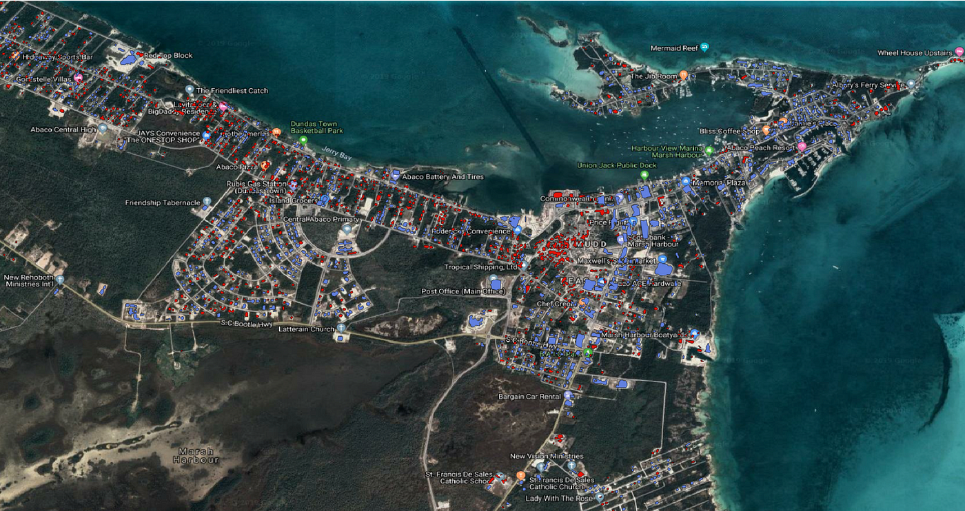 Bahamas Dorian land use
