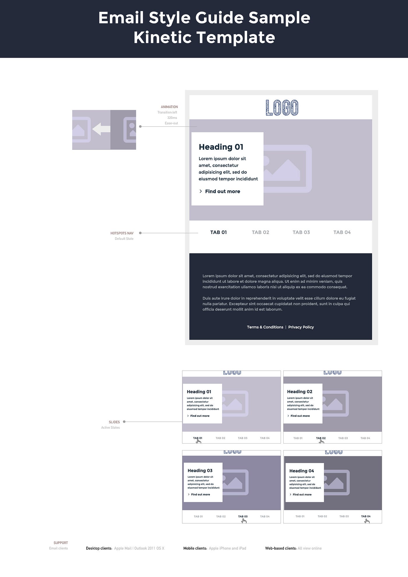 Email Style Guide Template.. For Standard and Kinetic emails. | by ...