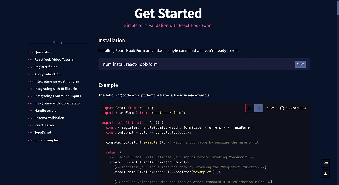 Forms and Validation in React. Getting started with React Hook Form. | by  shrey vijayvargiya | Nerd For Tech | Medium