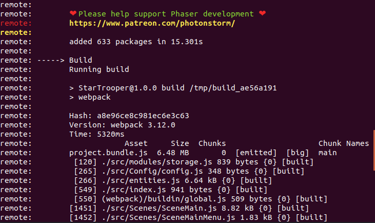 how to run webpack from heroku how to run webpack from heroku