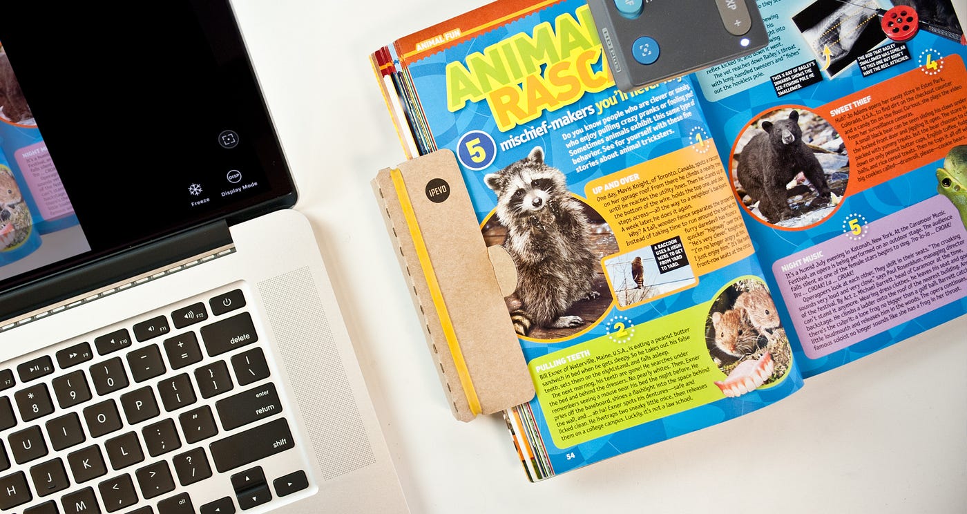 Keeping Your Book Pages Opened with IPEVO PageStay!