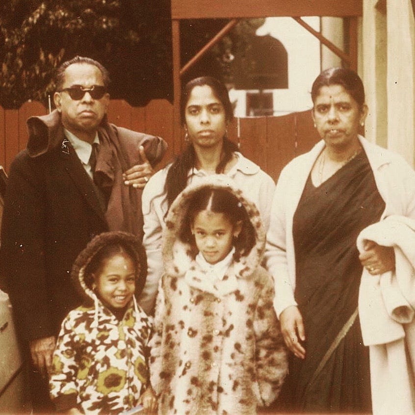 Early family photo of Kamala Harris | Mark Whitwell Heart of Yoga