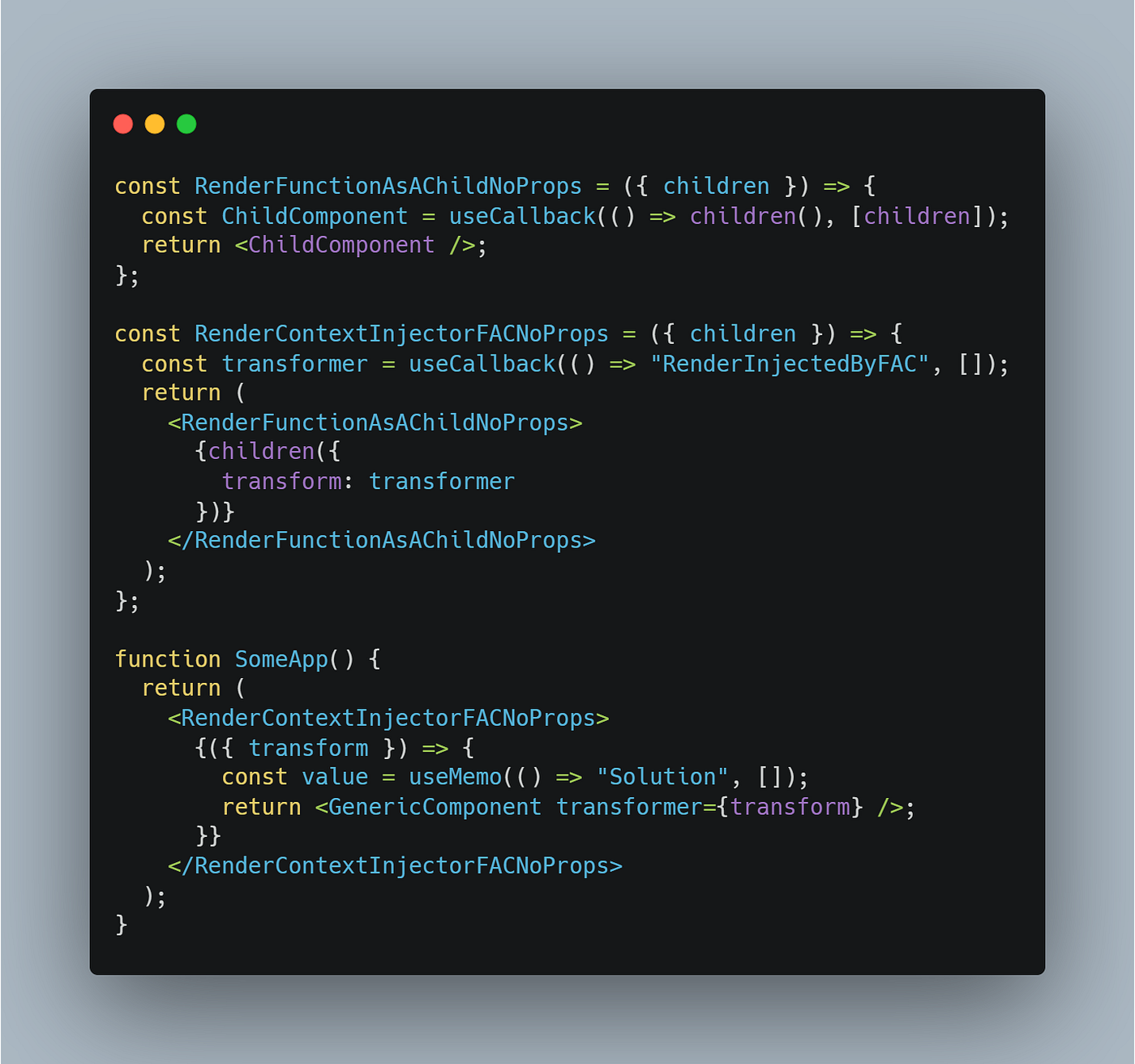 React tricks: Hooks inside Function as a Child Component | by Rajat ...