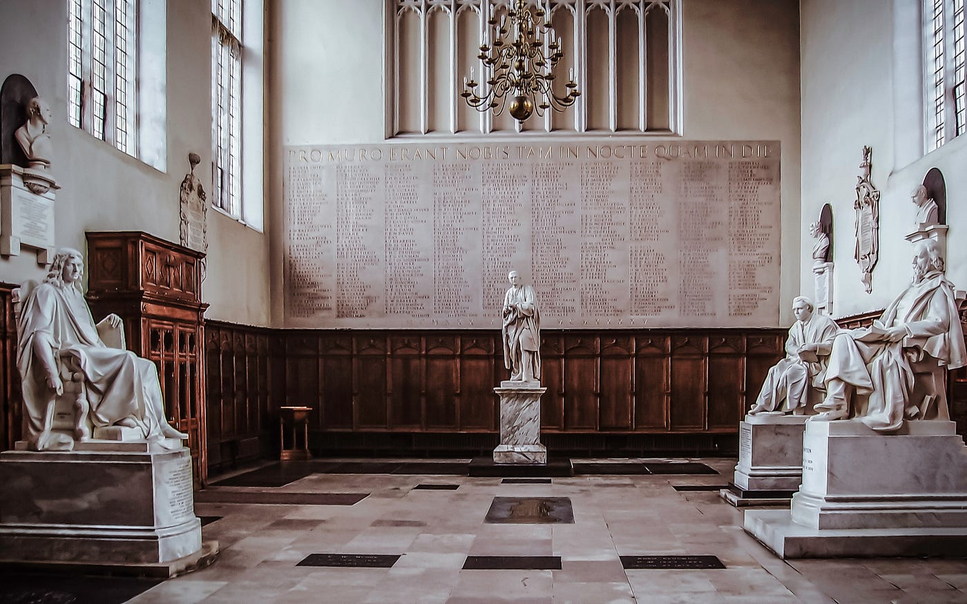 Statues of philosophers