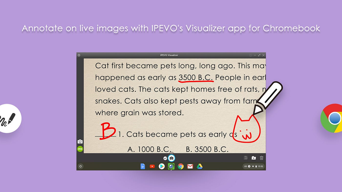 IPEVO Visualizer for Chromebook — Annotate on live images | by IPEVO | On  IPEVO | Medium