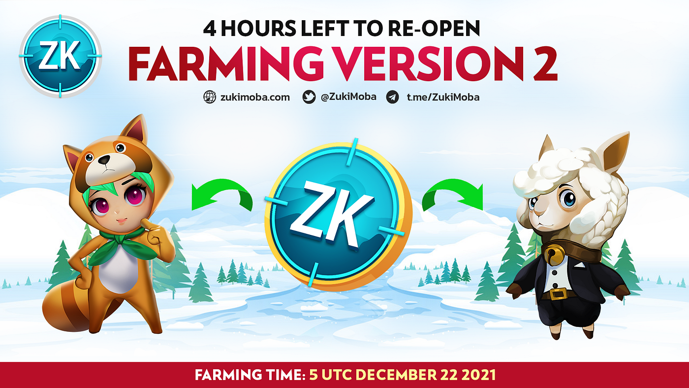 ????????4 hours left to re-open Farming version 2???????? ????Farming is ...