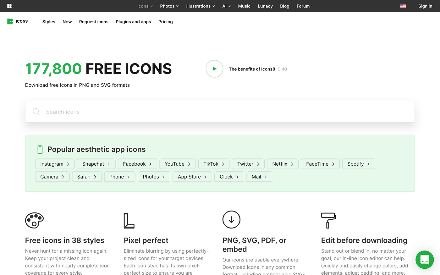 Download Top 10 Icons Sites In 2021 Designnn