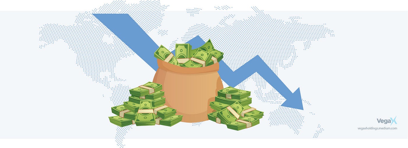 image of money and a graph