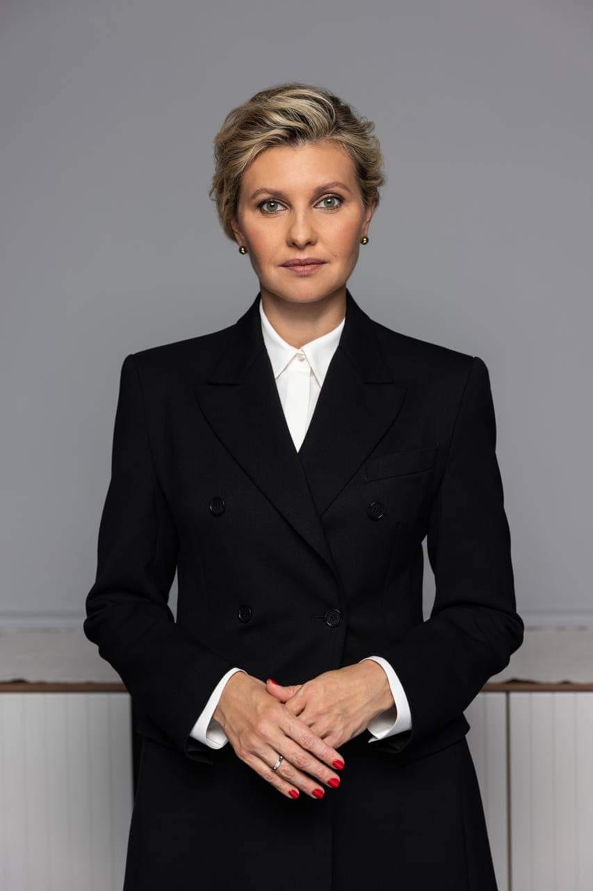The Soul Of First Lady Of The Ukraine Olena Zelenska By Dawn Smiles MIDFORM Aug 2022 