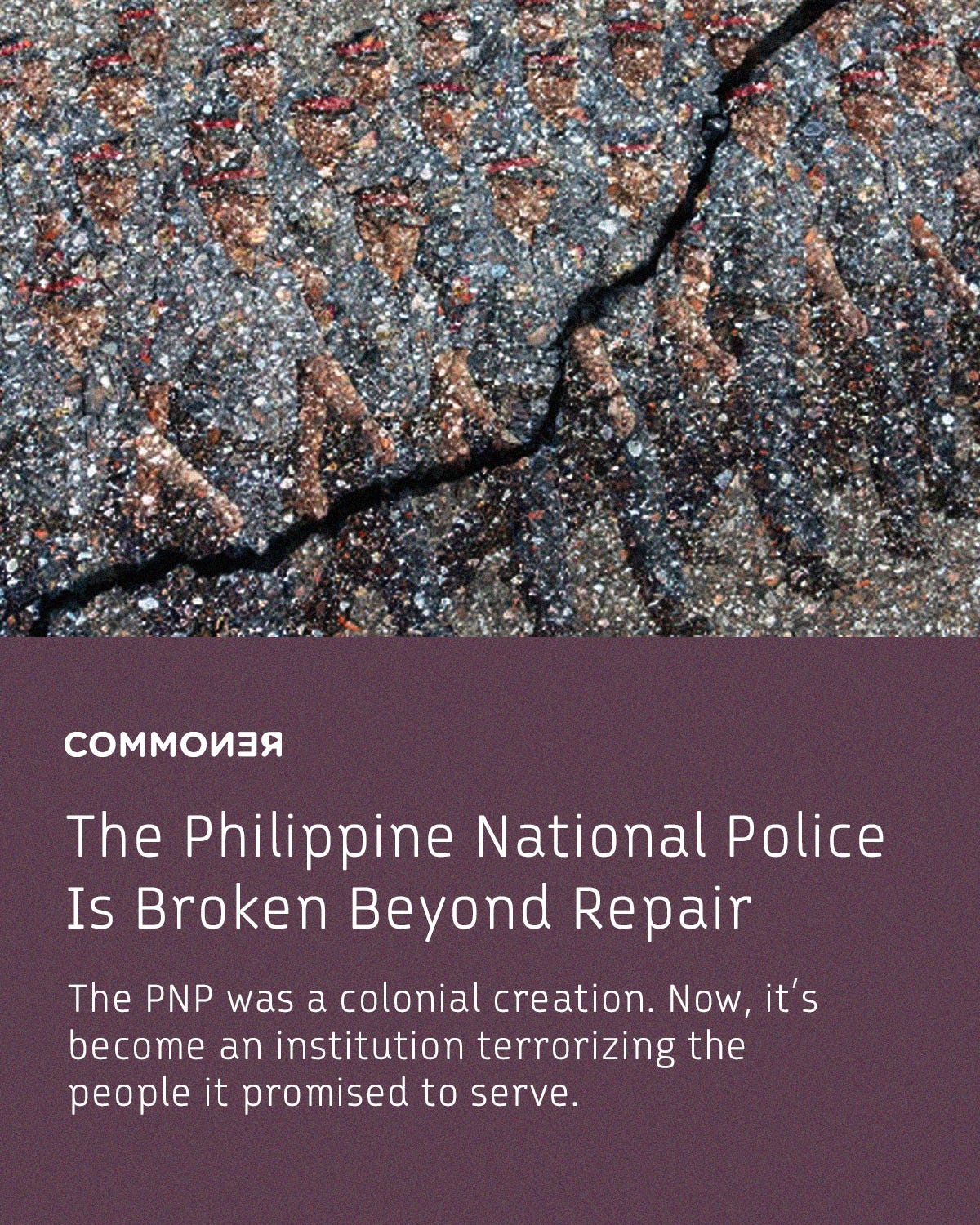 The Philippine National Police Is Broken Beyond Repair By Commoner Medium