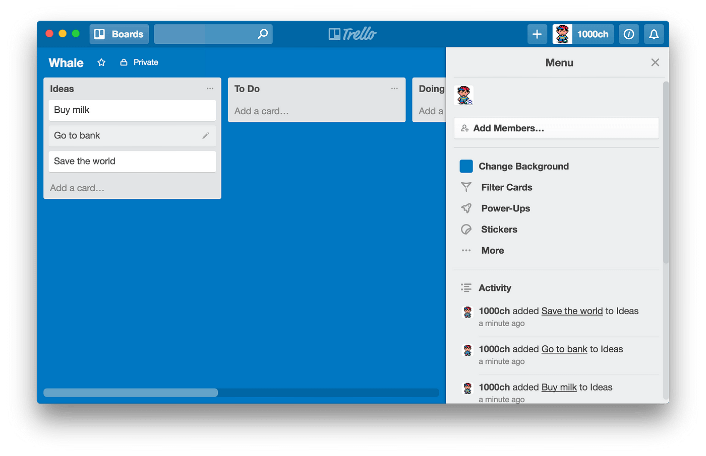 Whale Unofficial Trello App In This Article I D Like To Introduce By Shogo Sensui Medium