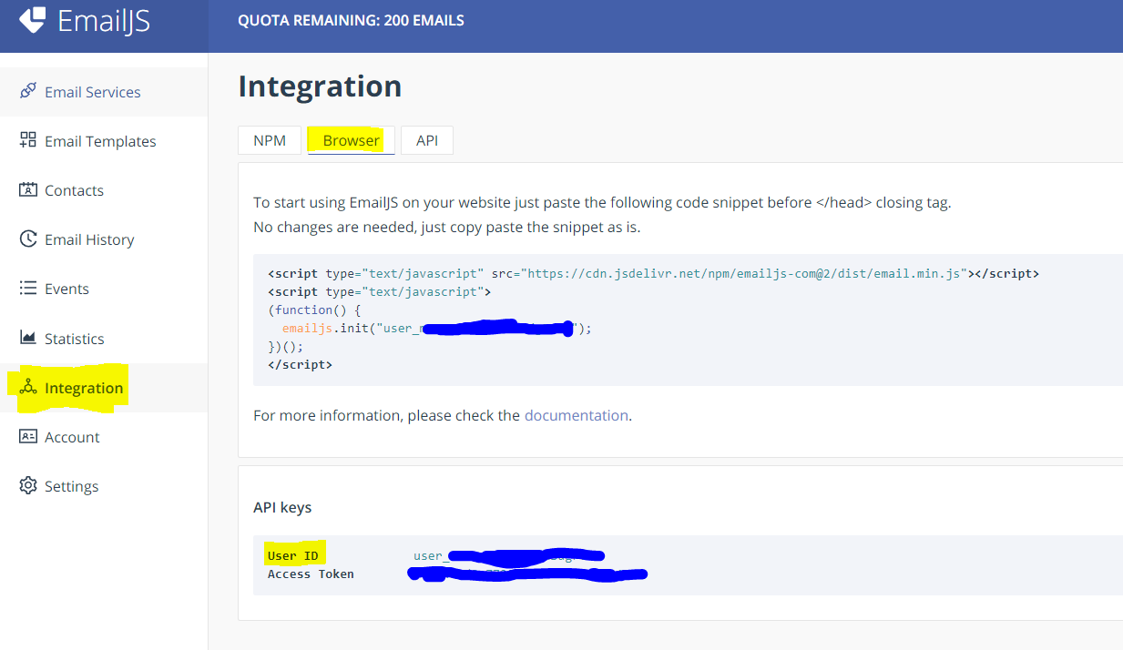 Send Emails From Your site With EmailJS by Younes Rabi