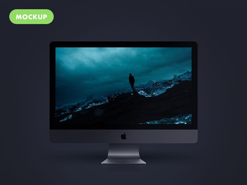 Free iMac Mockups [PSD, Sketch] - April 2022 | UX Planet