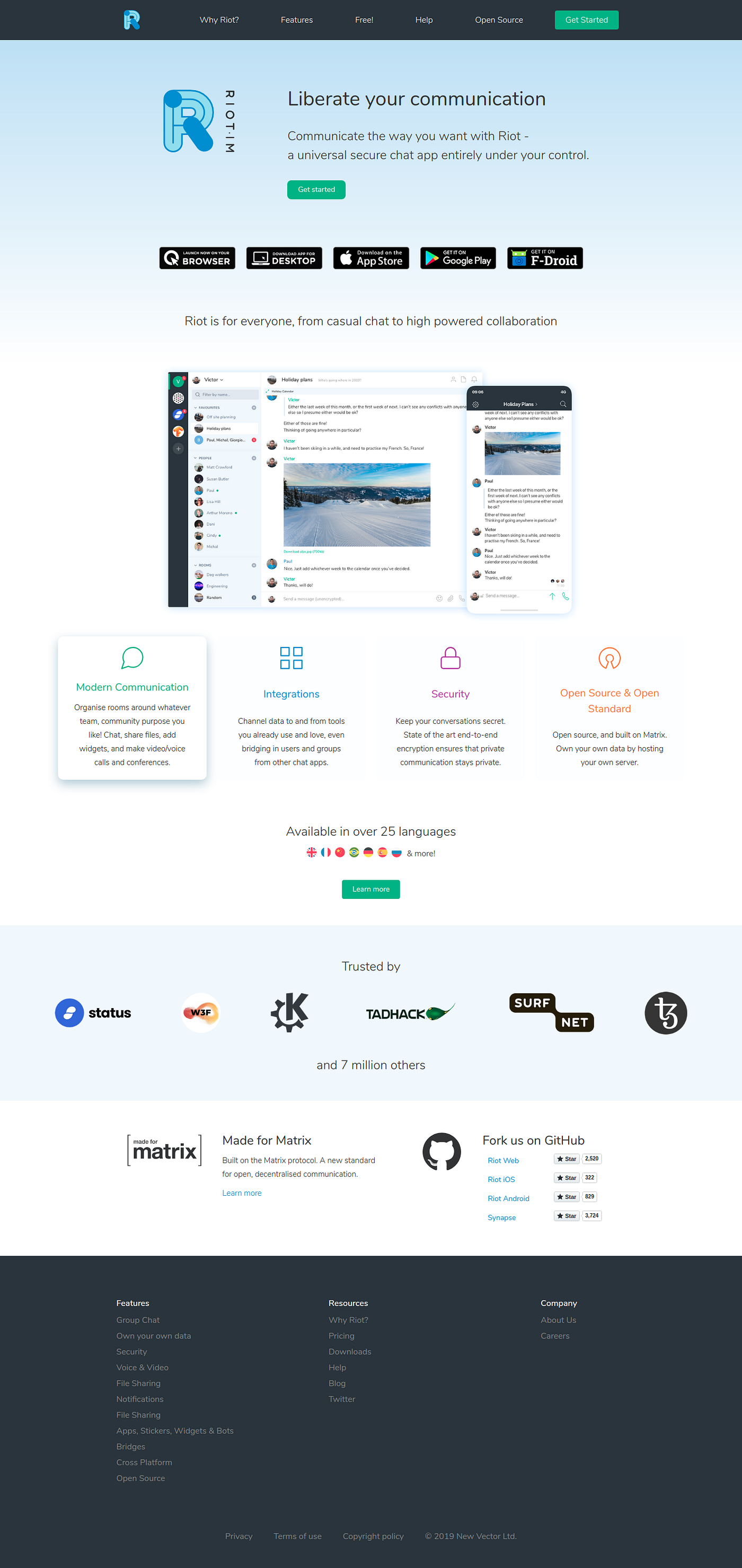 Riot Mobile Update + Brand New riot.im Website! | by Riot.im | Medium
