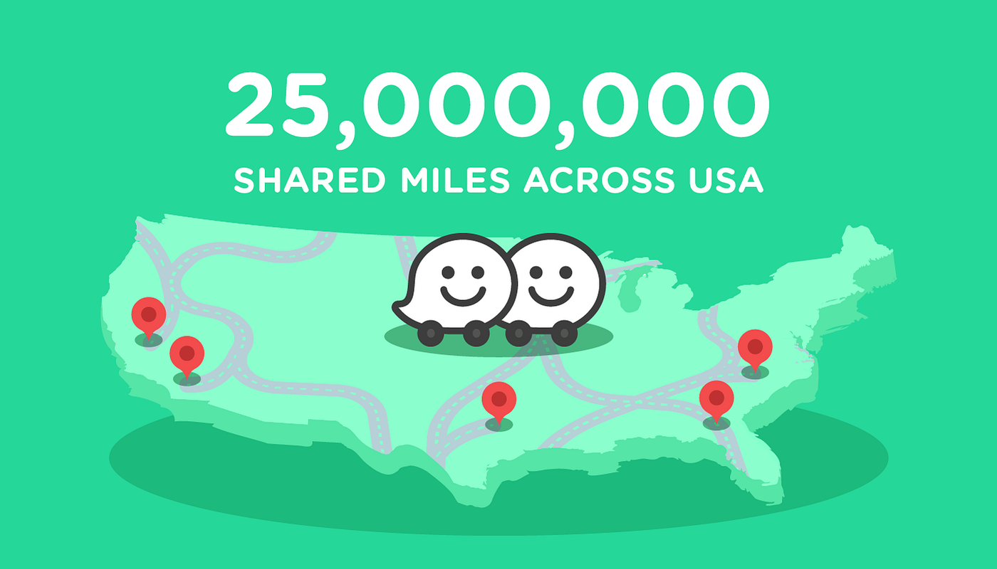See how carpooling helped Wazers across the U.S. go the distance this year by Waze Waze Medium