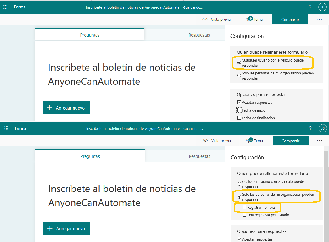 Power Automate, Microsoft Forms y primeros retos automatizando formularios  | by Javier Ferreiro | Anyone can Automate