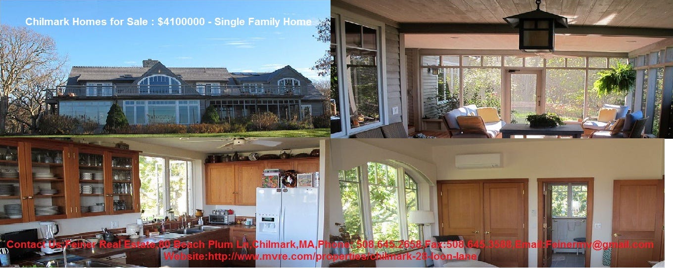 Chilmark Homes for Sale. Feiner Real Estate specializes in… by Feiner