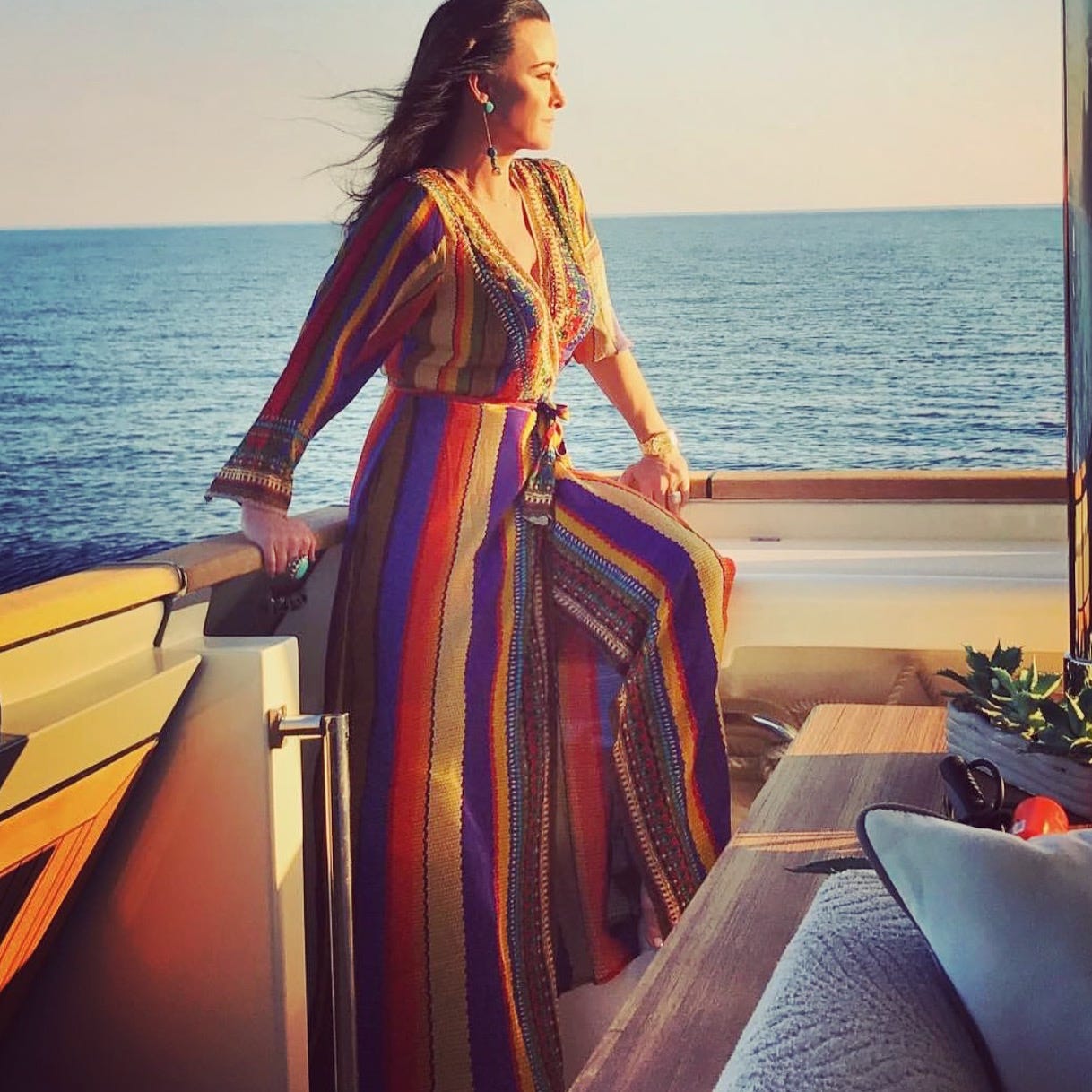 History Of Celebrities Wearing Kaftans By Shahida Parides Medium