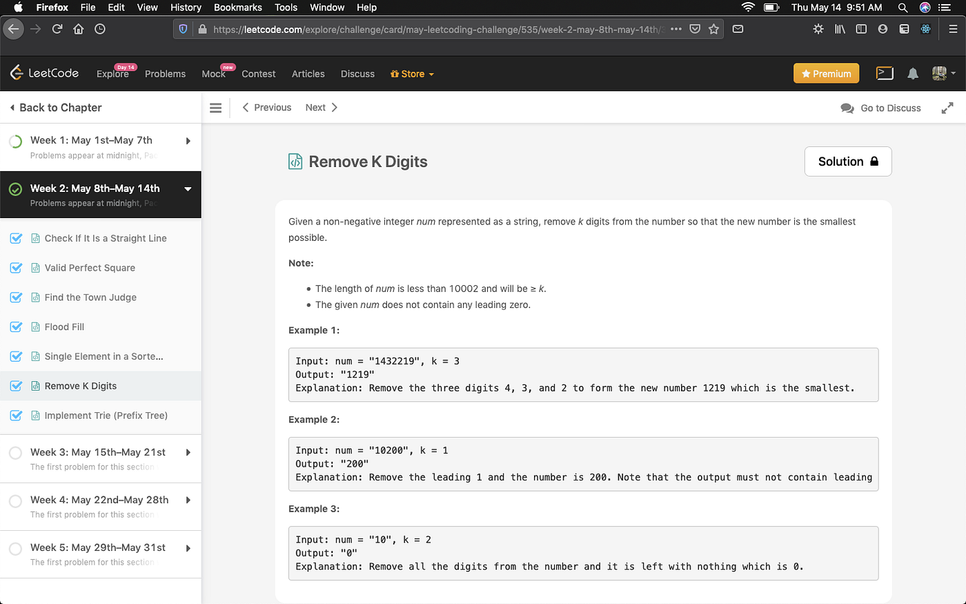 Teaching to learn: Remove K Digits | by Shane Quick | Medium
