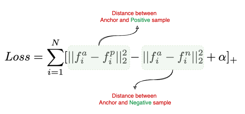 Triplet Loss Function