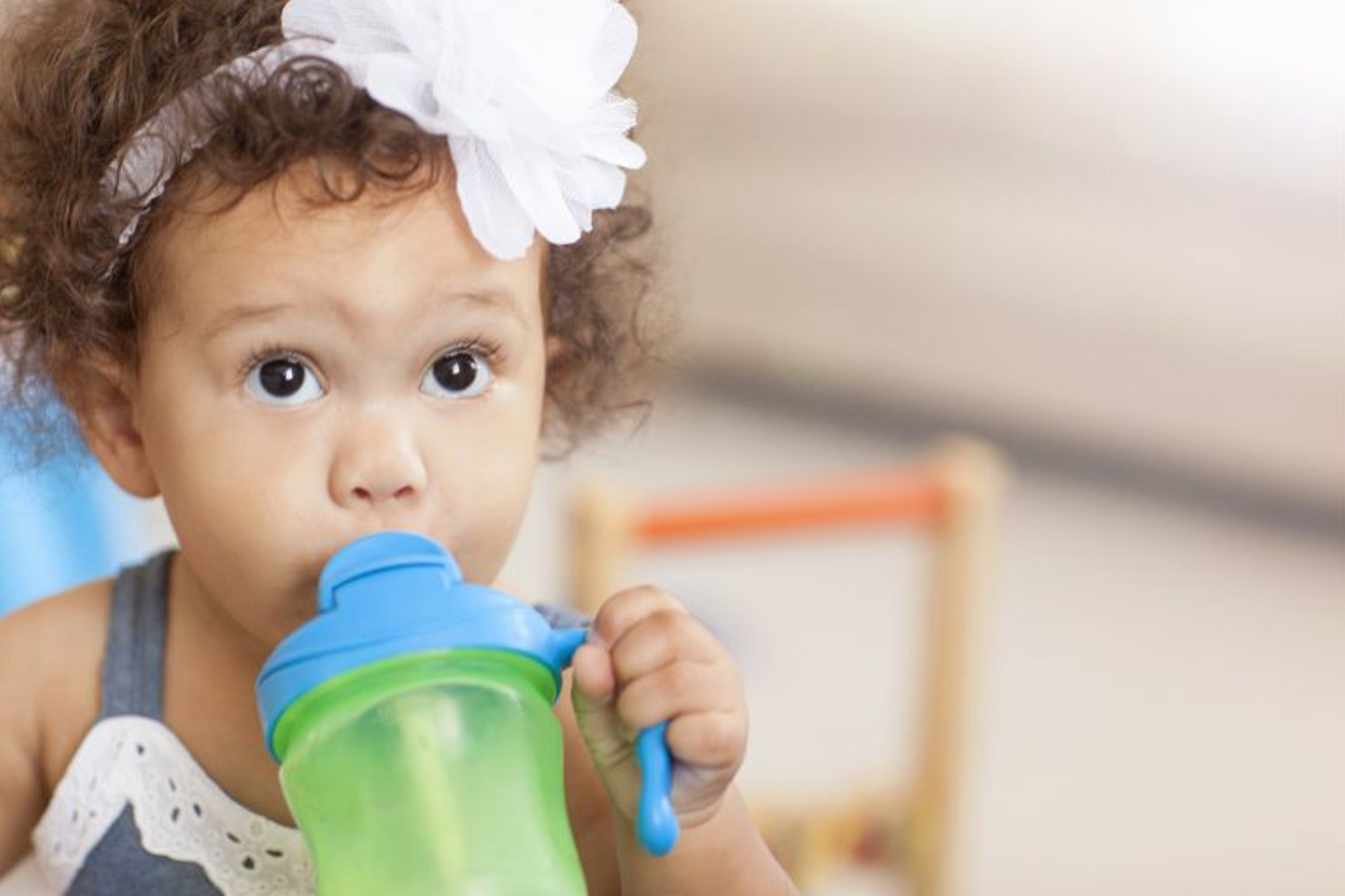 Spilled milk, with prejudice. When my toddler throws down, she’s… by