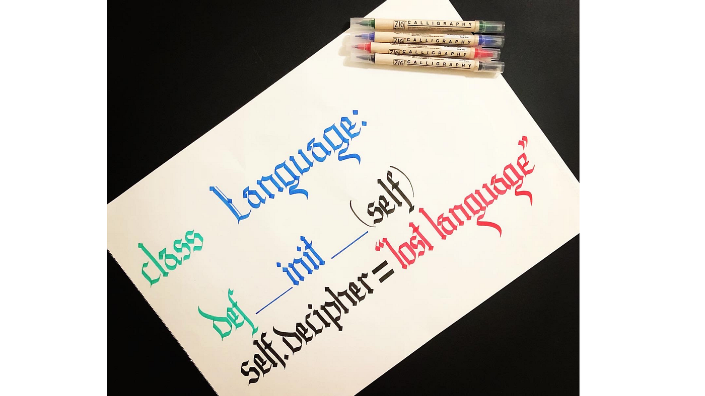 Decode a lost language by code. Machine learning is helping… | by Seyma ...
