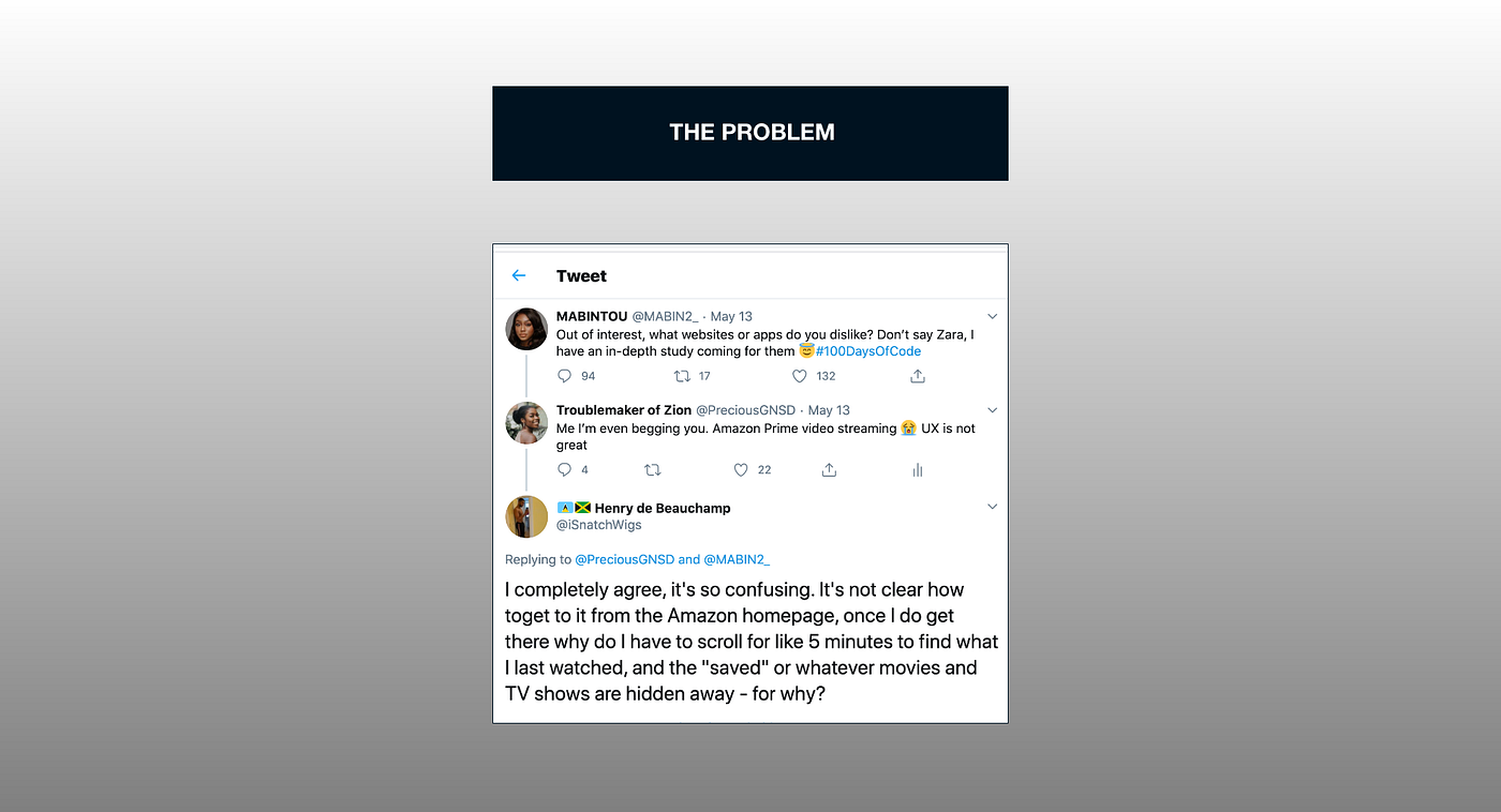 Amazon Prime Video Redesign The Challenge By Precious Medium