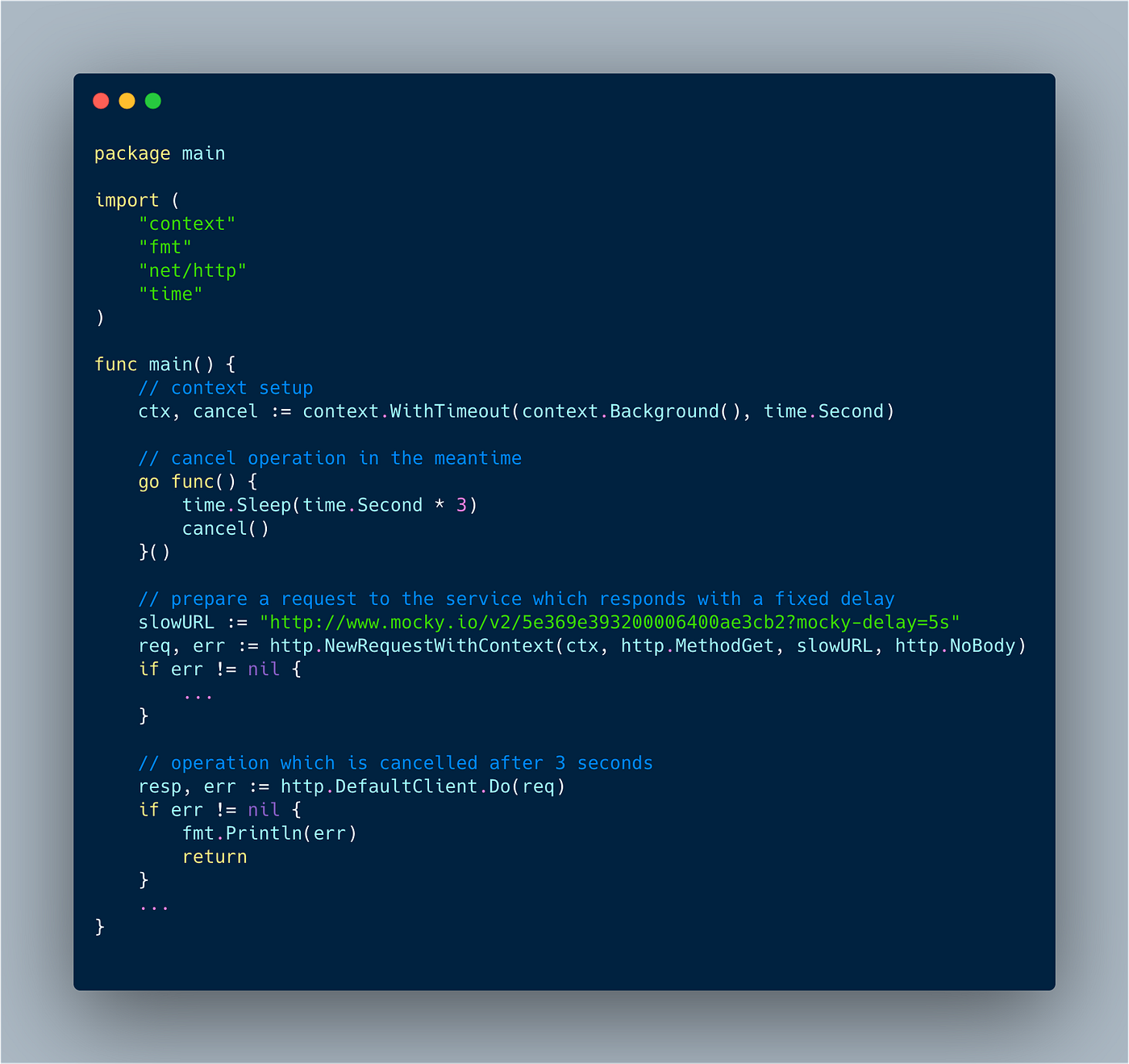 How to leverage AWS Lambda timeouts with Go context cancellation by