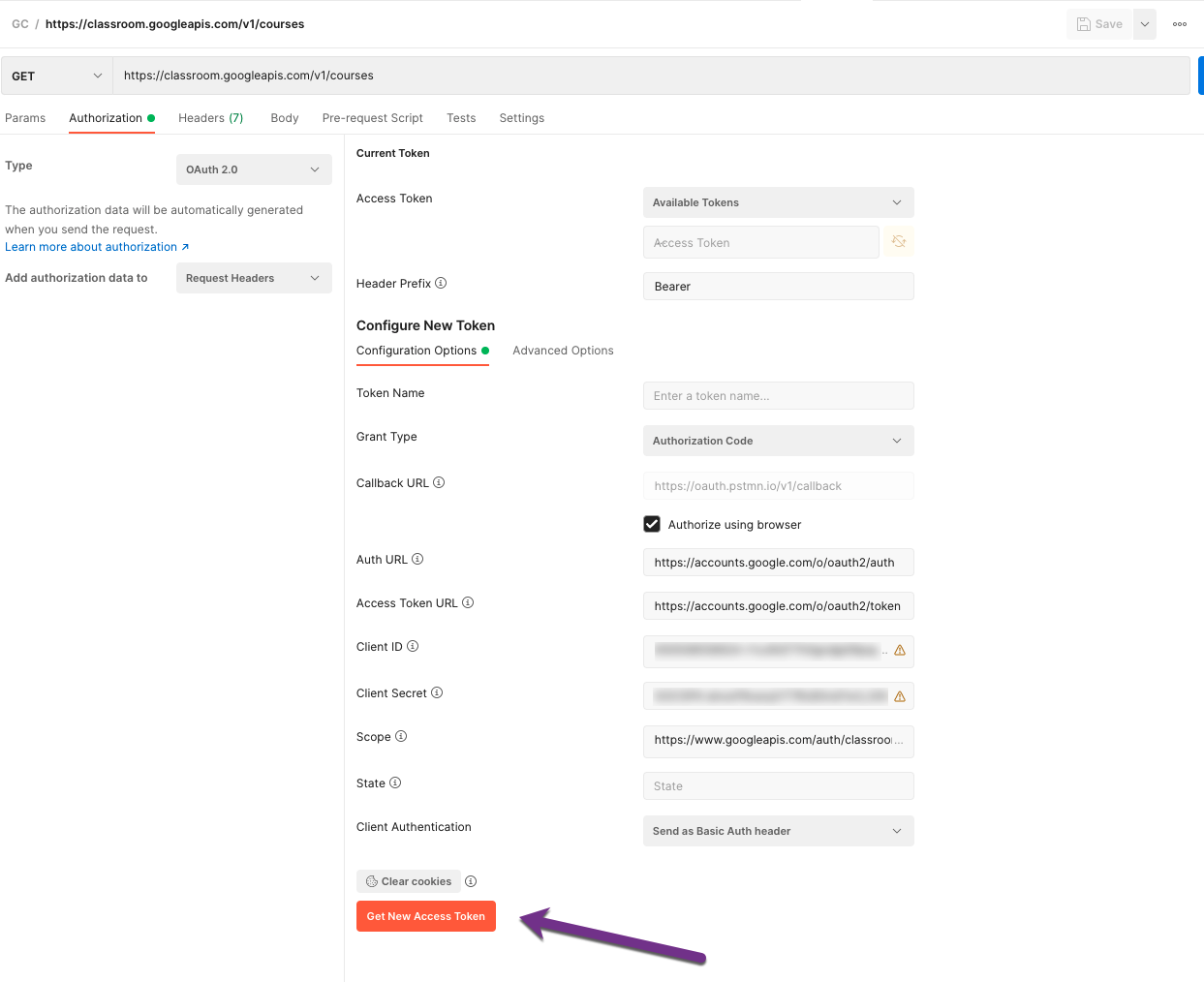 How to get Oauth access token and retrieve data from Google APIs using  Postman | by Francislainy Campos | HMH Engineering