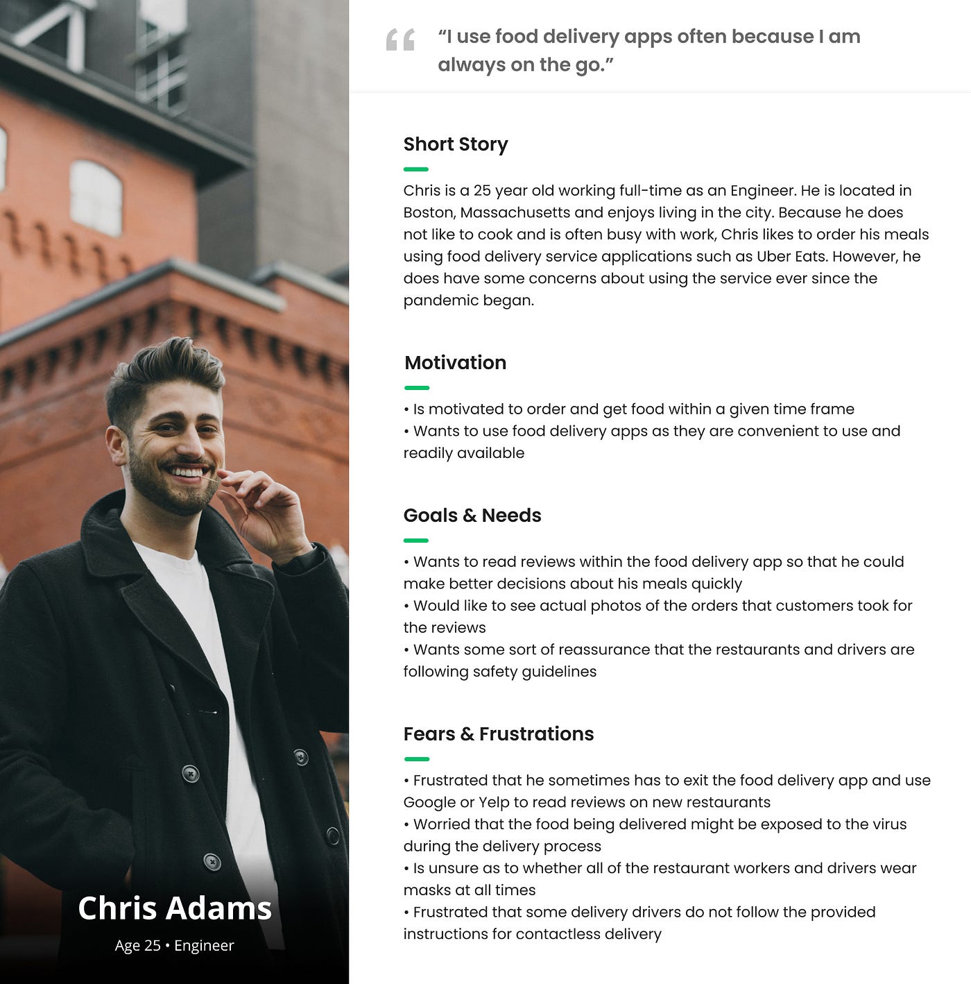 Extending the scope of Uber Eats- a UX Case Study  by Kate Choi 