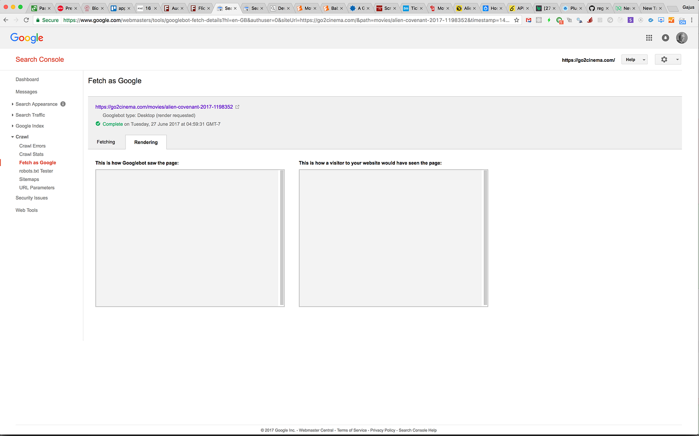 React application seen as a blank page via “Fetch as Google” | by Gajus  Kuizinas | Medium