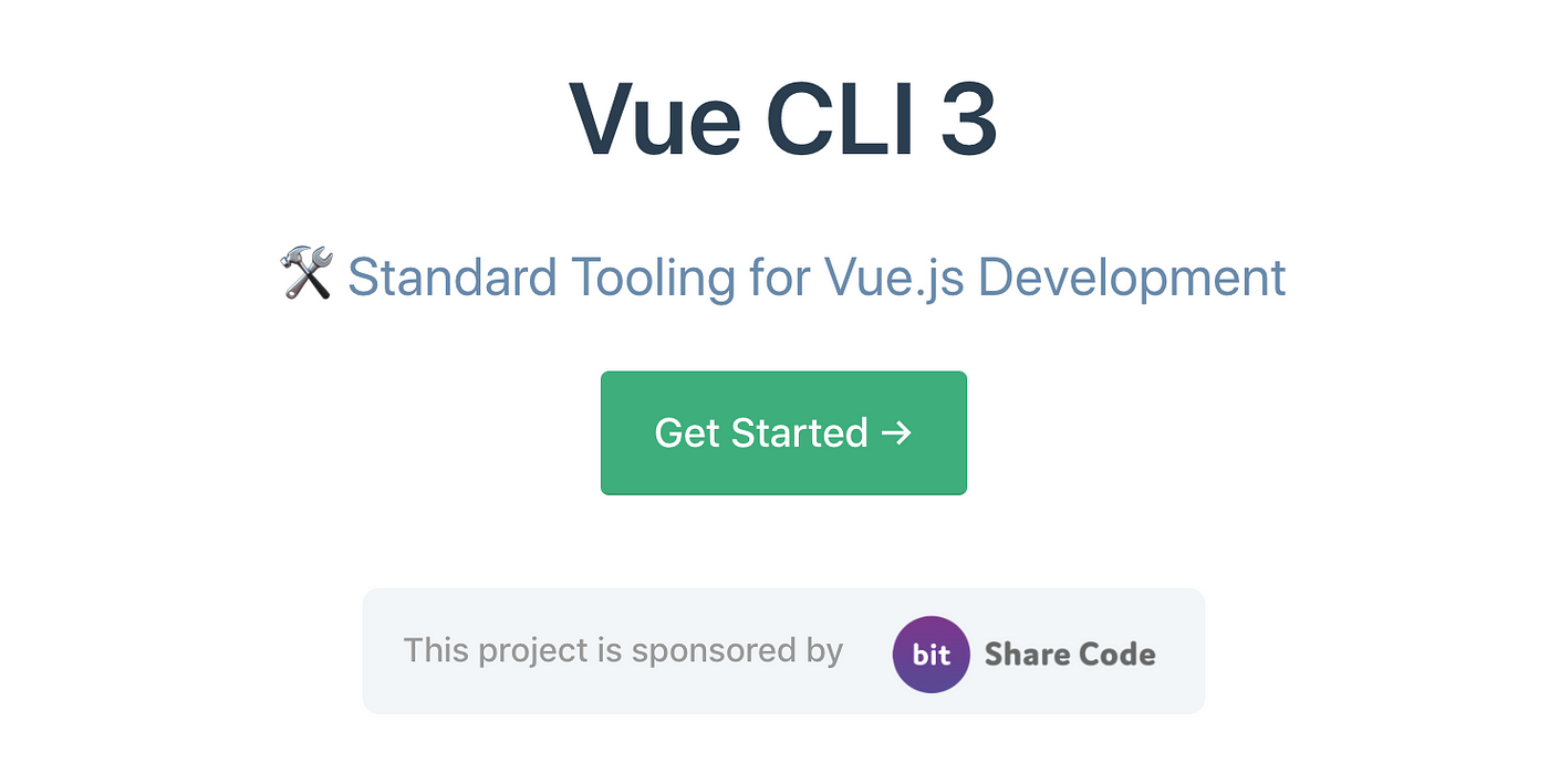 So What's New in Vue CLI 3.0?. An overview of the latest Vue-CLI… | by  Lotanna Nwose | Bits and Pieces