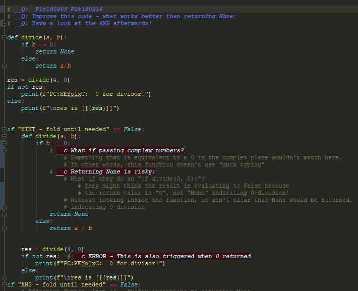 Effective Python — Practice Problem— Don’t return None from a function
