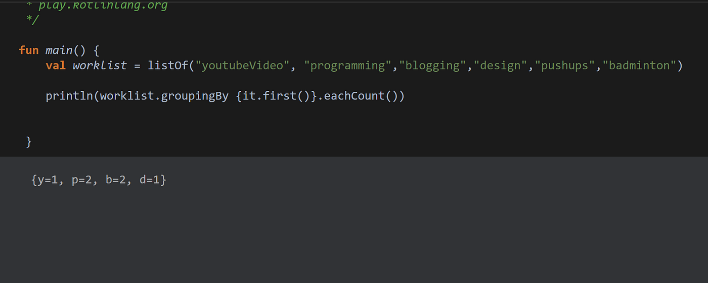 Kotlin List To Map Groupby Kotlin Grouping. Without Wasting Time Let's Move On To… | By Abhas Kumar |  Proandroiddev