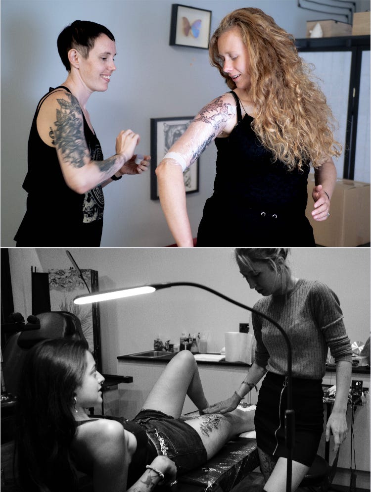 Giorgio Fragiacomo’s Tattoo Images, the LGBTQ tattoo community in London