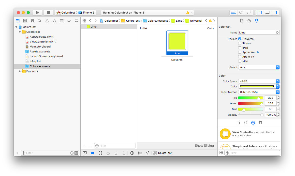 Working efficiently with colors in Xcode | by Pablo Villar | Medium