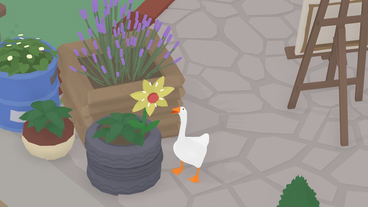 Being a nuisance in Untitled Goose Game | by Colin Wren | Medium
