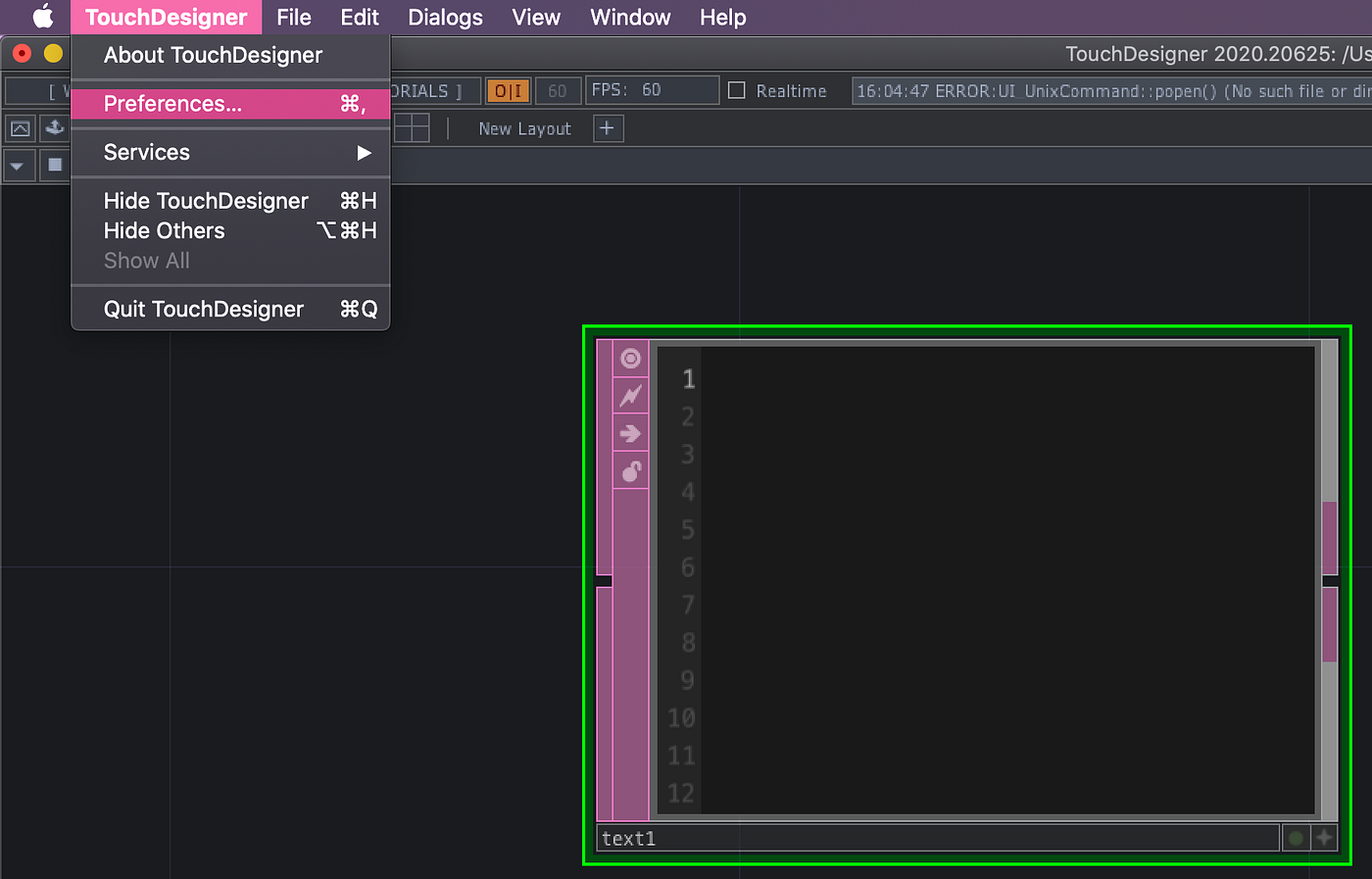 How to use External Text Editor in TouchDesigner — Tip in TouchDesigner#2 |  by Partical Weng | Partical.grt | Medium | Partical.grt