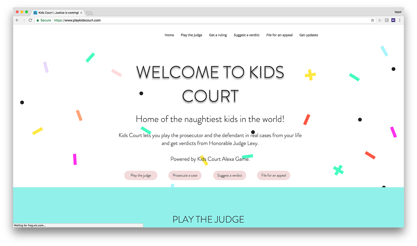 Interview with the creator of Kids Court — a skill that won Alexa Kids  Challenge and $25k | by Vasili Shynkarenka | Medium