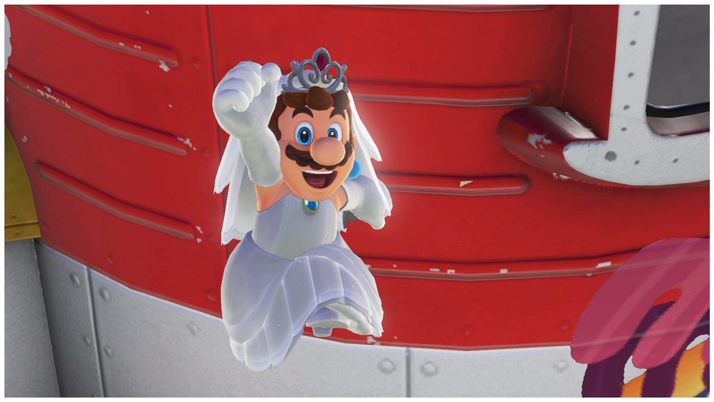 Mario's New Wedding Dress, some annotations on the relationship of  videogames and gender in “Super Mario Odyssey” | by Emilio Rodríguez G. |  Medium