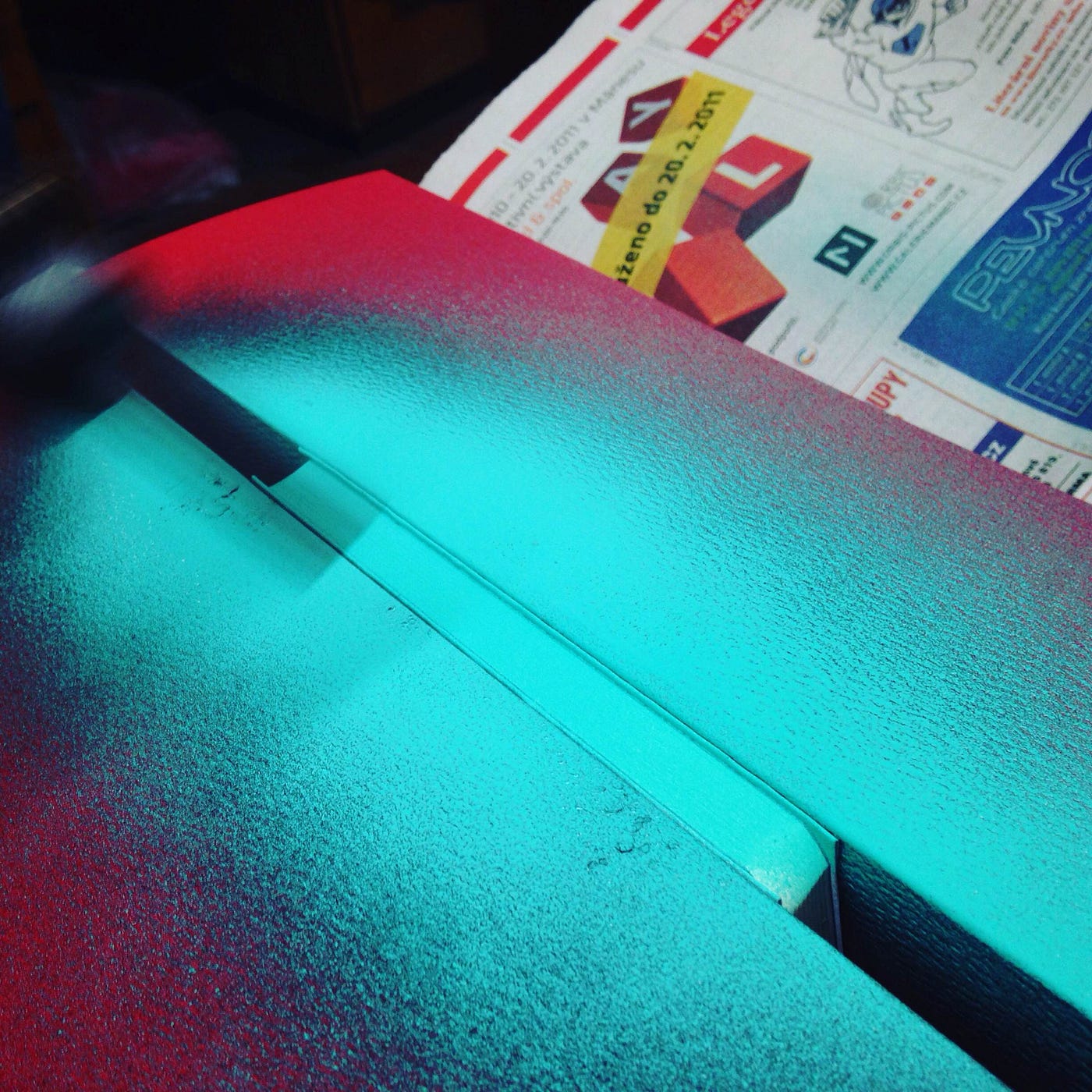 EDGE PRINTING. It is raining outside and this is the… by HAPTIC