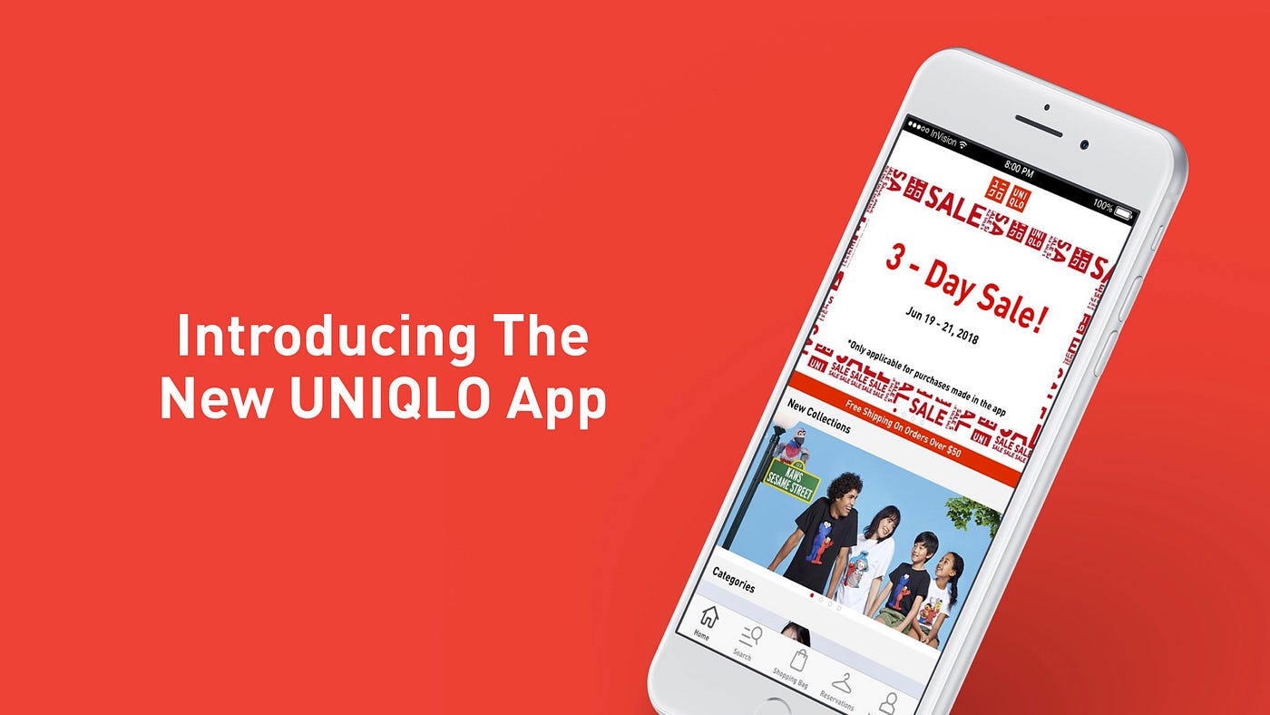 Improving the UNIQLO app. A case study | by Dash | UX Collective