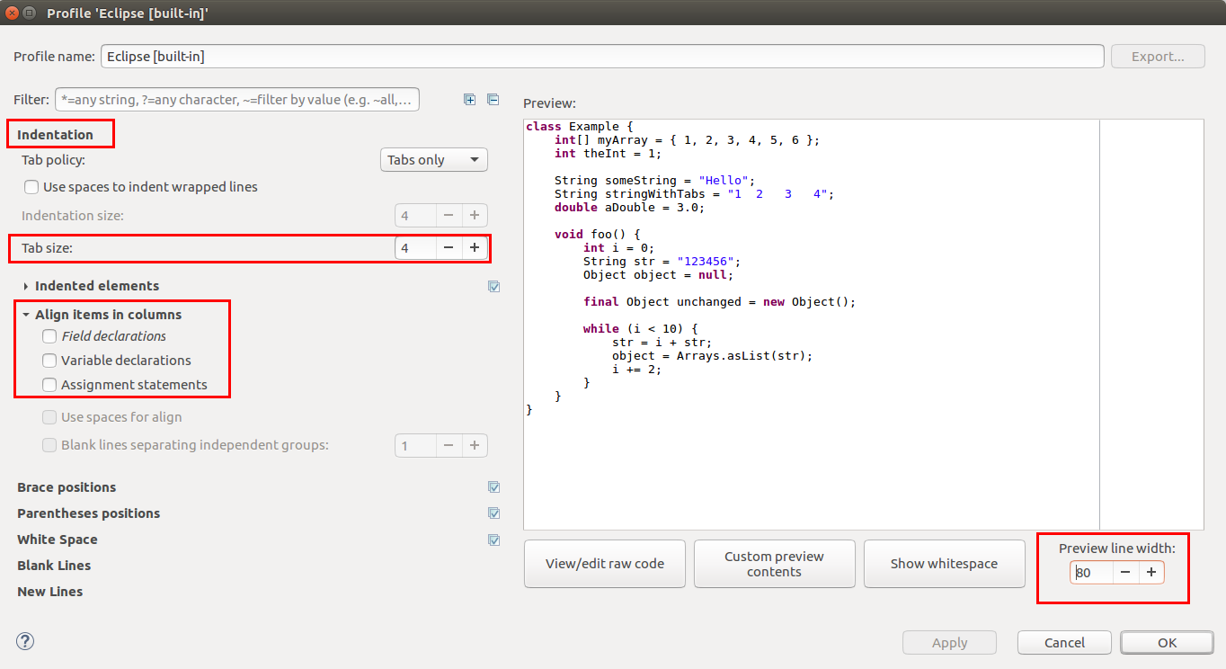 Tips Code Formatting di Eclipse. Klik pada menu Window, Preferences ...