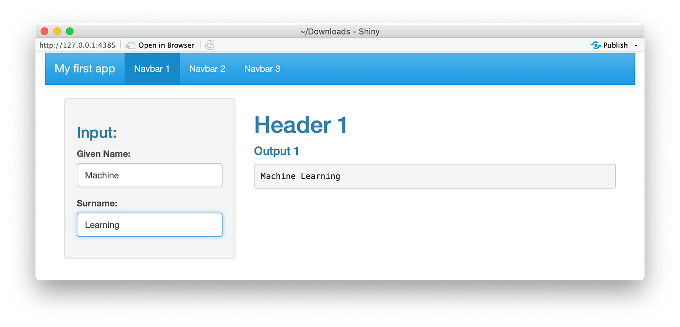 Build Your First Shiny Web App In R | By Chanin Nantasenamat | Towards ...