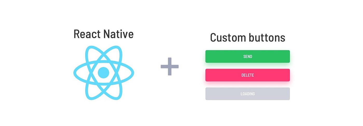 How to make custom button in React Native. | by Aibek Ozhorov | Medium