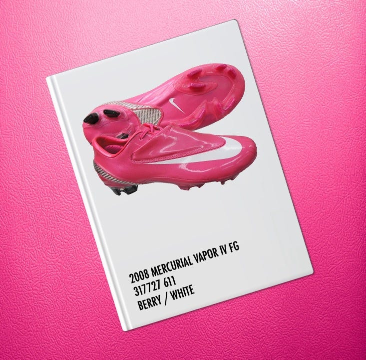 mercurial pink panther 2008