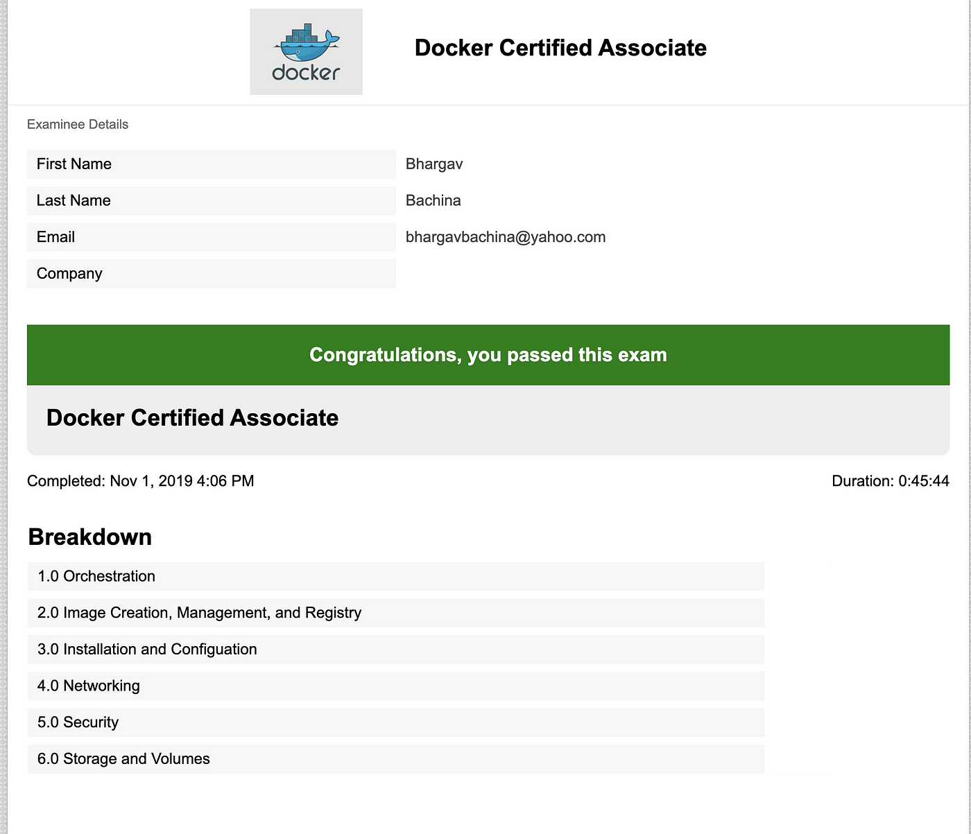 docker and kubernetes certification dca