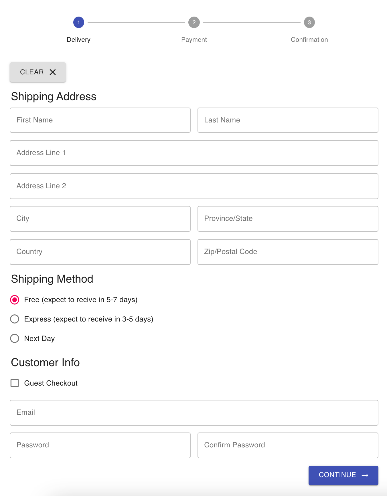 Step by Step Guide for Building a Checkout Form in React | by Emily Xiong |  Medium