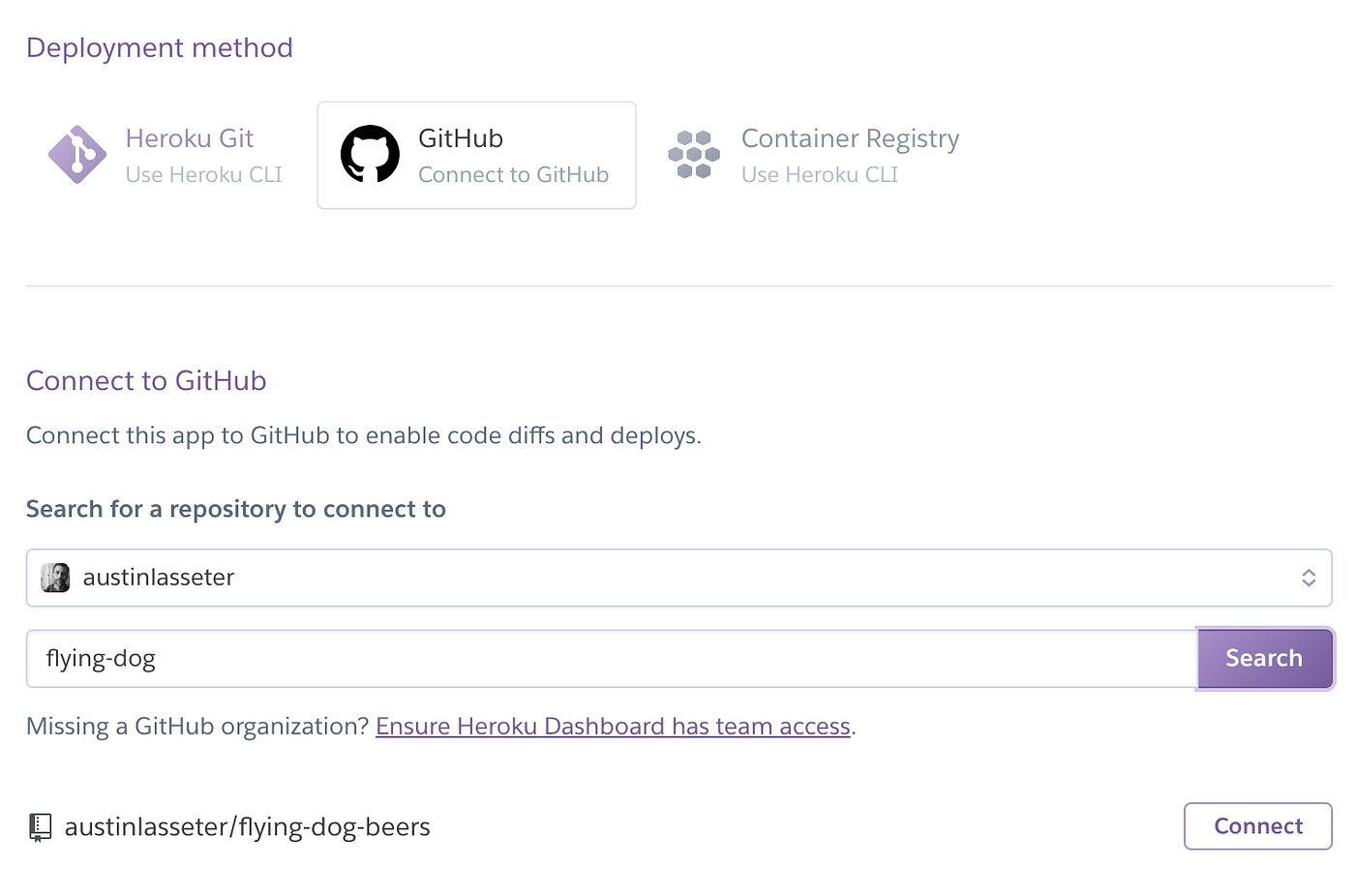Github method